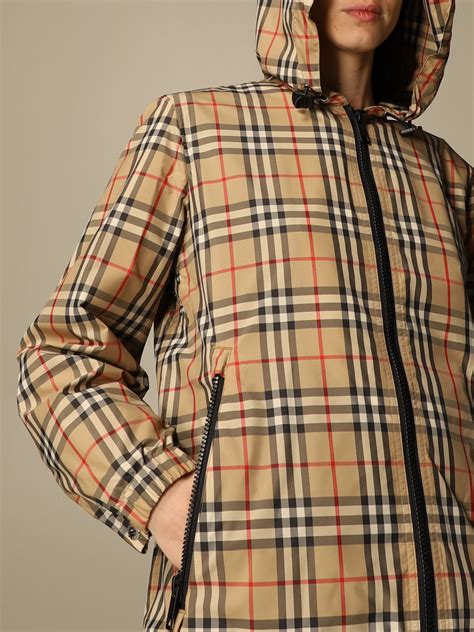 vintage burberry blazer womens|Burberry hooded jacket women's.